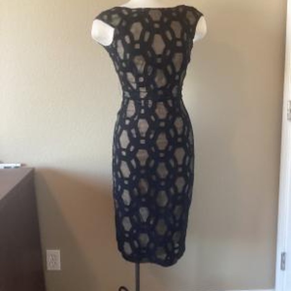 L.A.M.B by Gwen Stefani black cocktail dress Size 6 - Picture 2 of 3